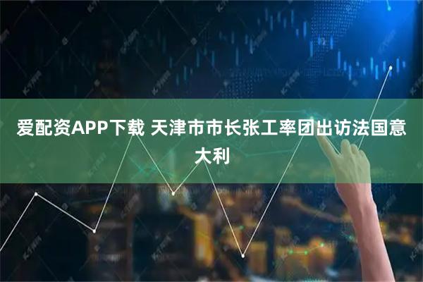 爱配资APP下载 天津市市长张工率团出访法国意大利